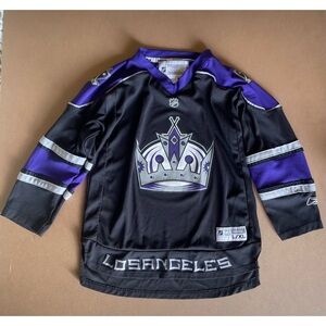 Reebok Youth Official Licensed NHL Los Angeles Kings Hockey Jersey